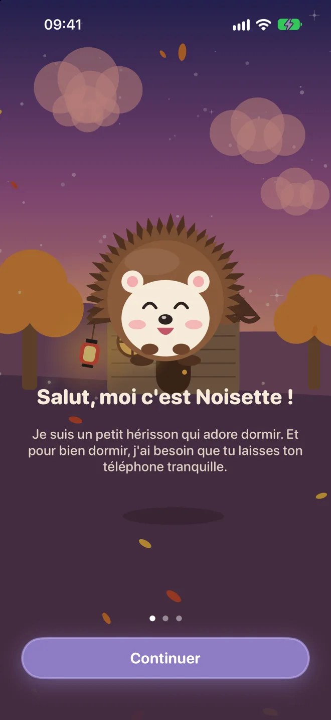 Écran d'accueil de Dodo