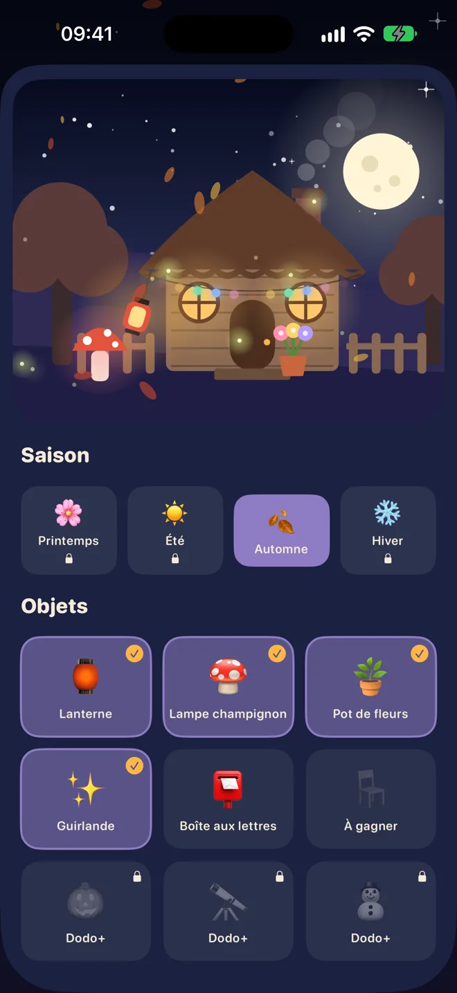 La décoration de la cabane